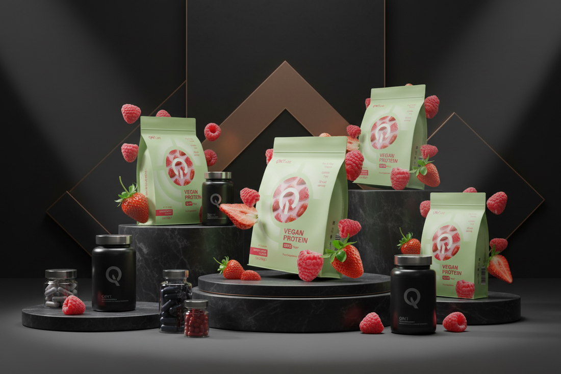 QNT Kosttilskudd: Proteinpulver, Kreatin og pre-workout