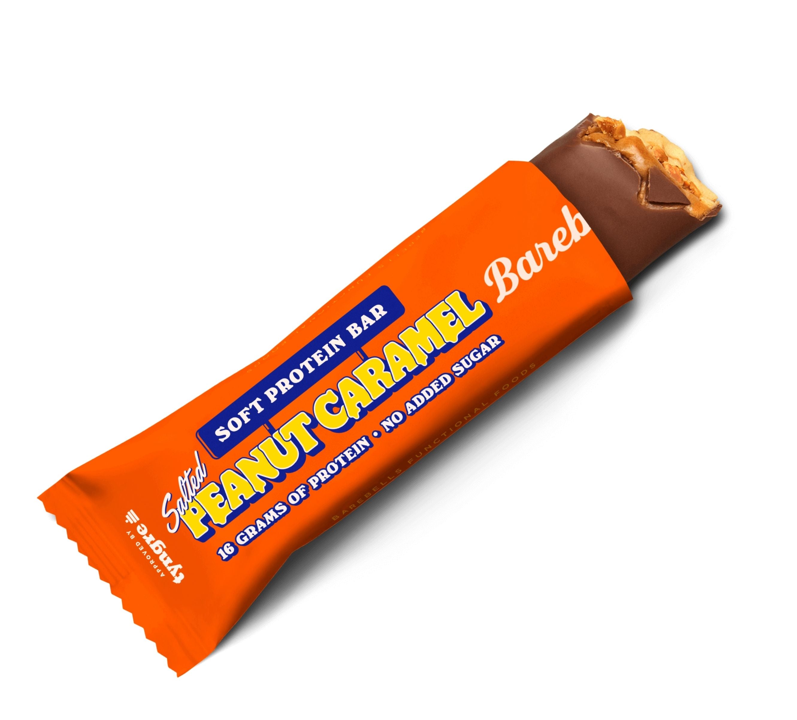 Barebells Soft Protein Bar, 55 g, Salted peanut caramel