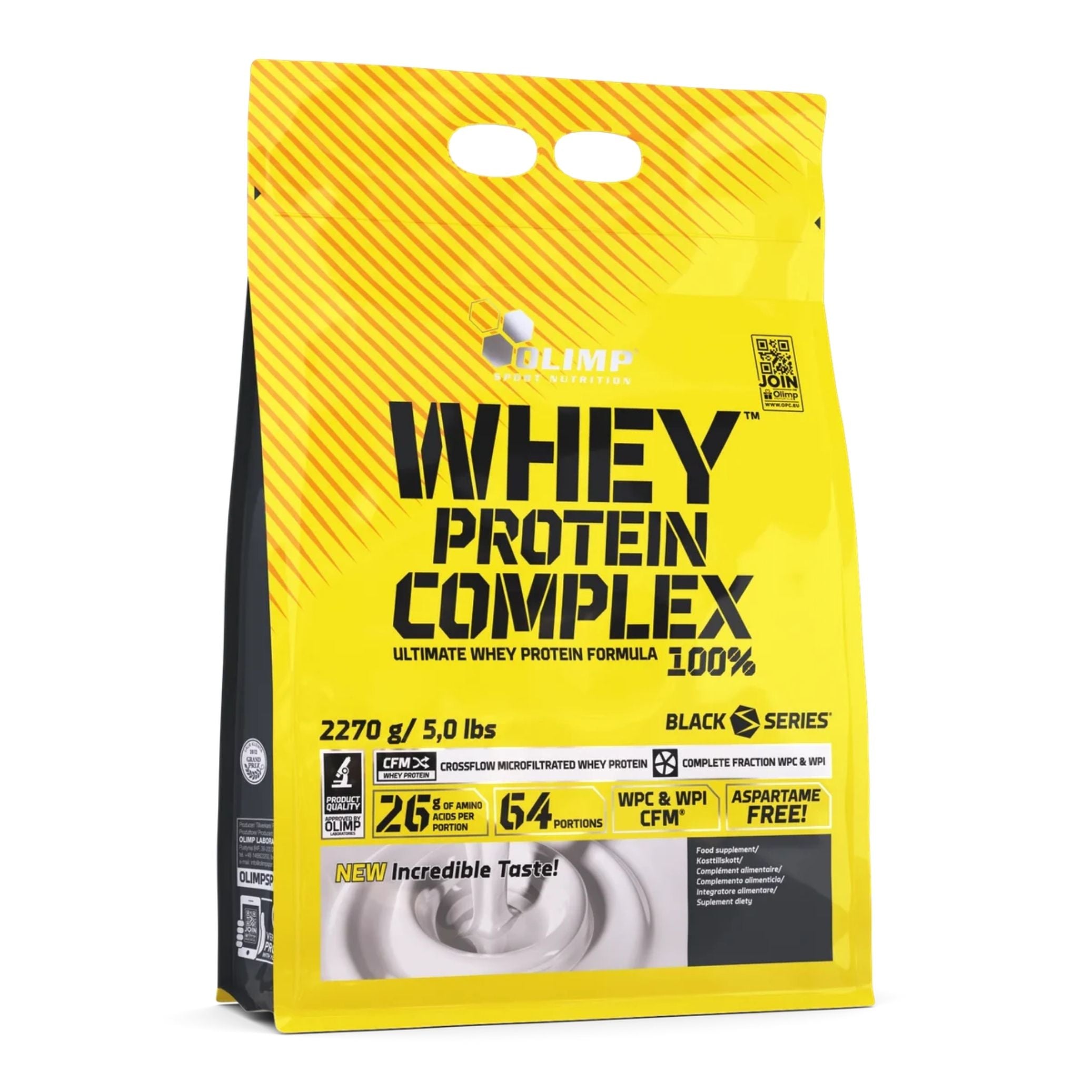Olimp 100% Whey protein COMPLEX, 700g ZIP, Sjokolade