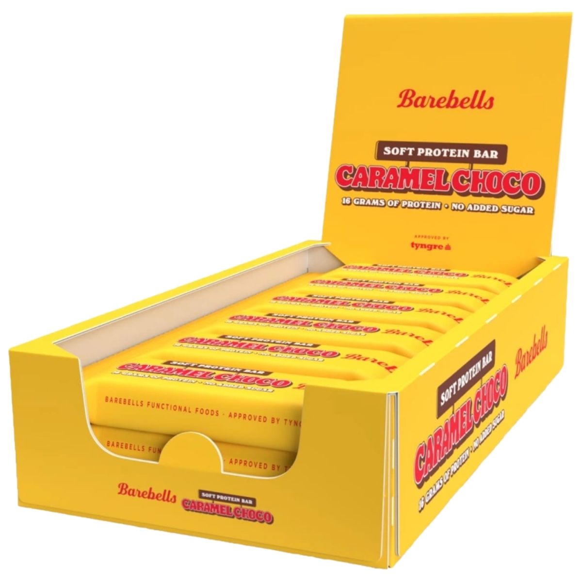 Barebells Soft Protein Bar, 55gx12, Caramel Choco