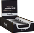 proteinbarer cookies and cream svart og hvit