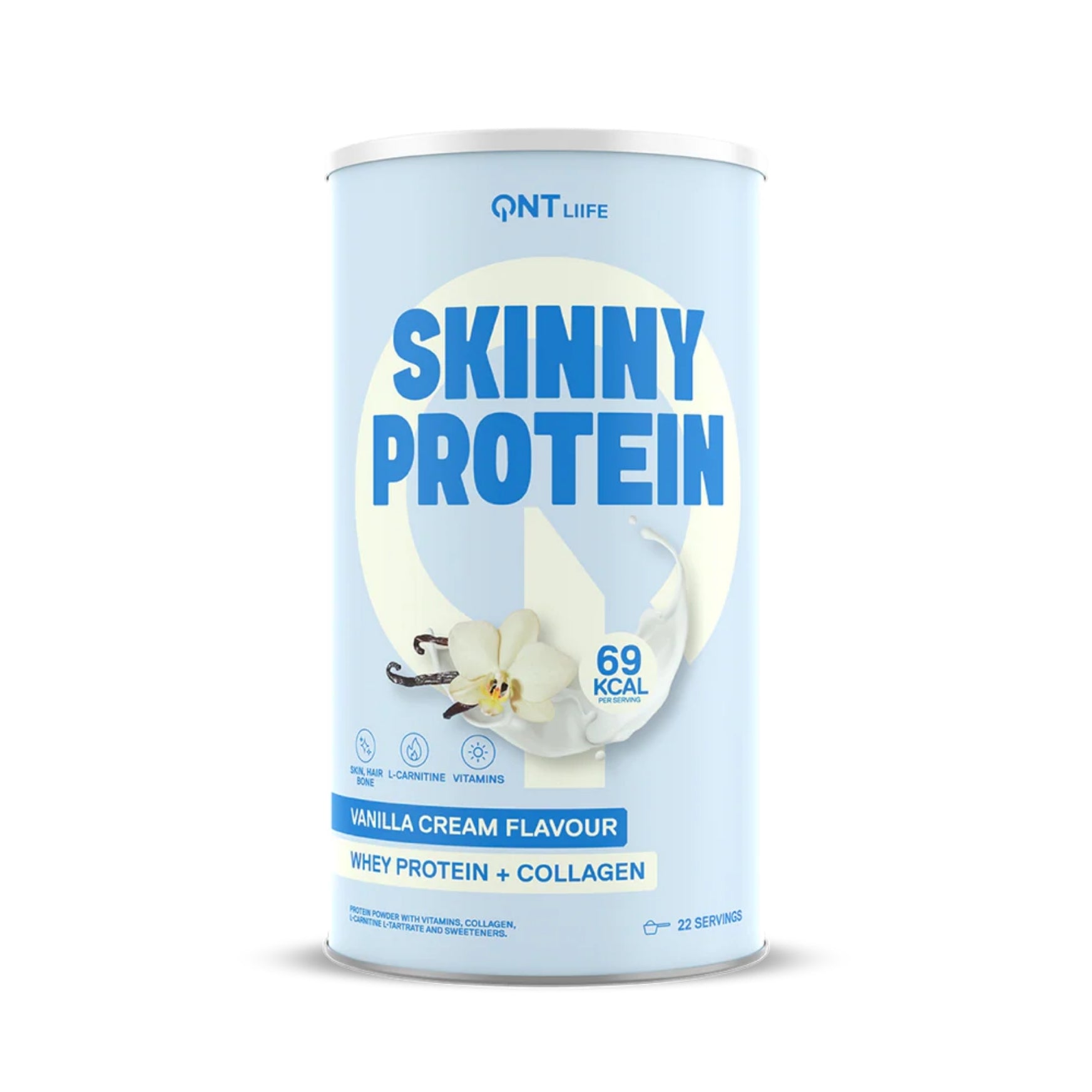 QNT Skinny Protein med smak av vanilje iskrem